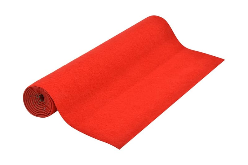 kunstgræs med knopper 2x1,33 m rød - Rød - Tekstiler - Tæpper - Specialmåtte - Nålefilt tæpper & kunstgræstæpper