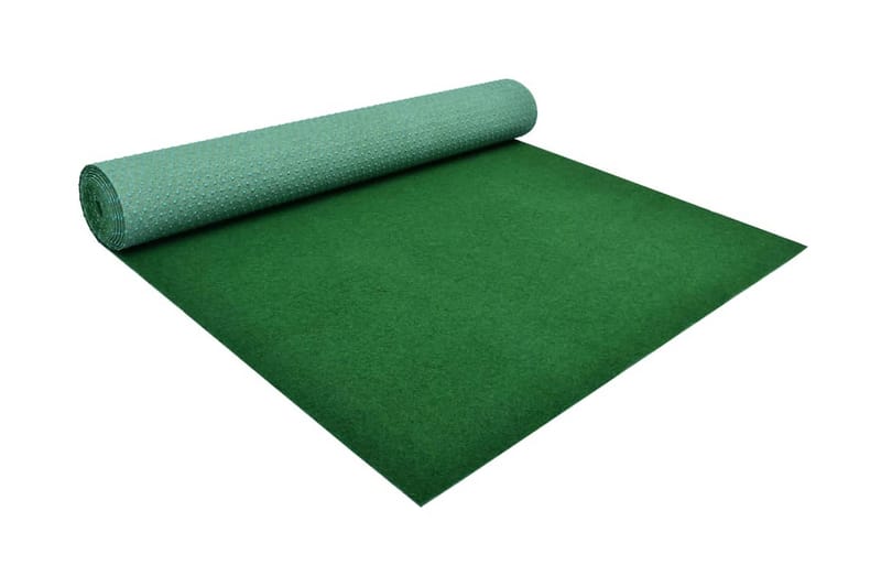 kunstgræs med knopper PP 10 x 1 m grøn - Grøn - Tekstiler - Tæpper - Specialmåtte - Nålefilt tæpper & kunstgræstæpper