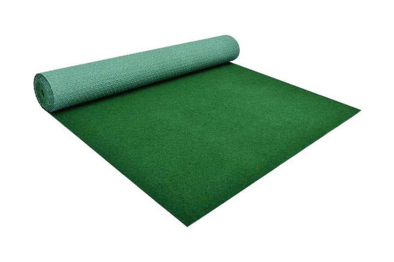 kunstgræs med knopper PP 2 x 1 m grøn - Grøn - Tekstiler - Tæpper - Specialmåtte - Nålefilt tæpper & kunstgræstæpper