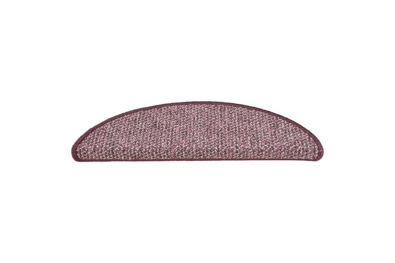 trappemåtter 15 stk. 65x25 cm lilla - Violet - Tekstiler - Tæpper - Specialmåtte - Trappetrins tæpper