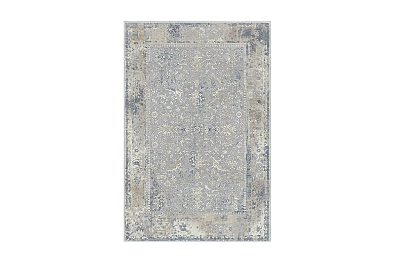 Akhun Tæppe 200x290 cm - Grå/Blå - Tekstiler - Tæpper - Små tæpper