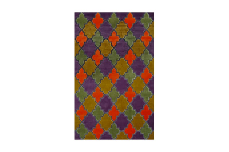 Arleen Tæppe 160x230 - Multifarvet Mørk - Tekstiler - Tæpper