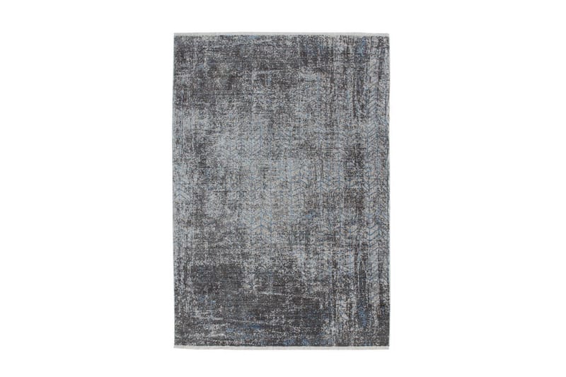 Blooms Dio Tæppe 160x230 cm Grå/Turkis - D-Sign - Tekstiler - Tæpper - Store tæpper