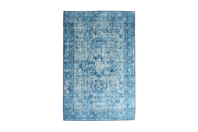 Hannabel Tæppe 160x230 cm - Blå/Velour - Tekstiler - Tæpper - Store tæpper