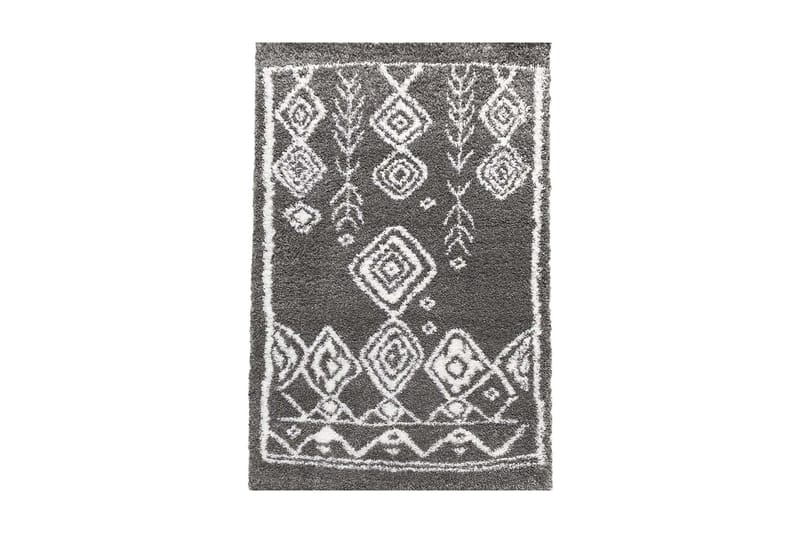 Irubhi Tæppe 160x230 cm - Hvid/Grå - Tekstiler - Tæpper - Store tæpper