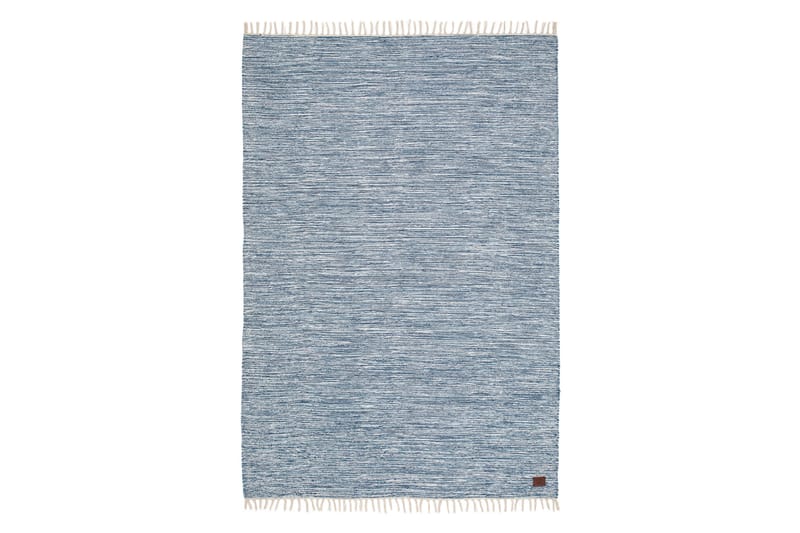 Montville bomuldstæppe 160x230 - Blå - Tekstiler - Tæpper - Moderne tæppe - Bomuldstæpper