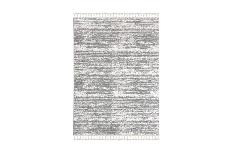Nurettin Tæppe 200x290 cm - Hvid/Grå - Tekstiler - Tæpper - Store tæpper