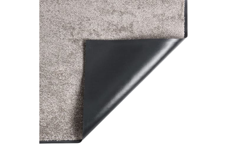 dørmåtte 60x80 cm grå - Grå - Tekstiler - Tæpper - Udendørs tæpper - Dørmåtter
