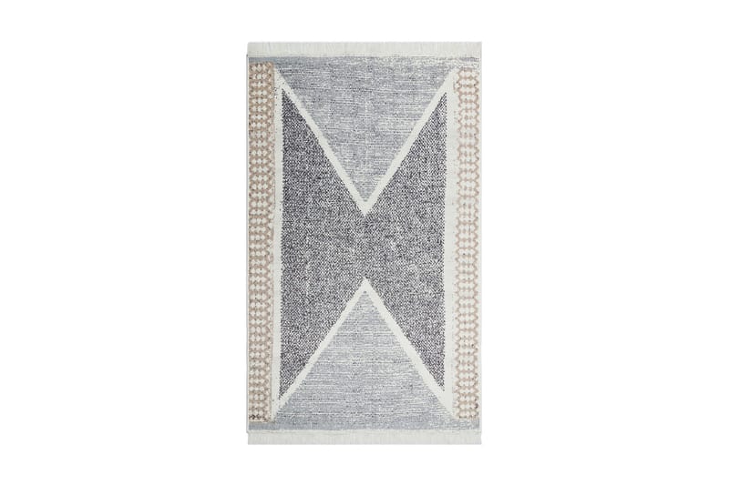 Mihriban Entrémåtte 80x150 cm - Grå/Bomuld - Tekstiler - Tæpper - Små tæpper