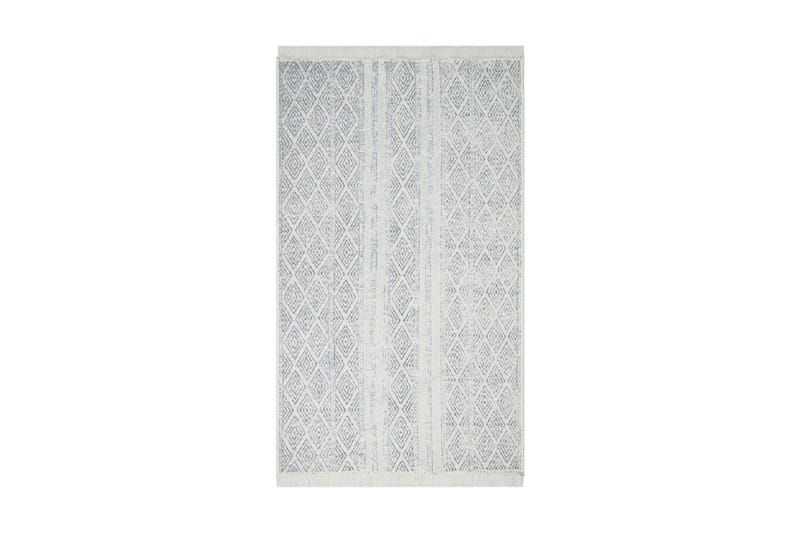 Mihriban Entrémåtte 80x150 cm - Grå/Hvid/Bomuld - Tekstiler - Tæpper - Små tæpper