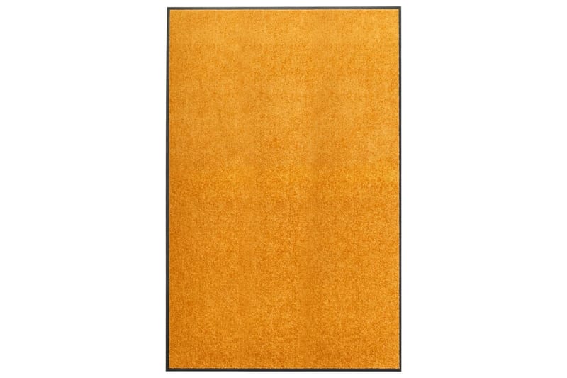 Vaskbar Dørmåtte 120X180 cm Orange - Orange - Tekstiler - Tæpper - Udendørs tæpper - Dørmåtter